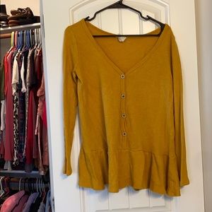 Mustard Sweater